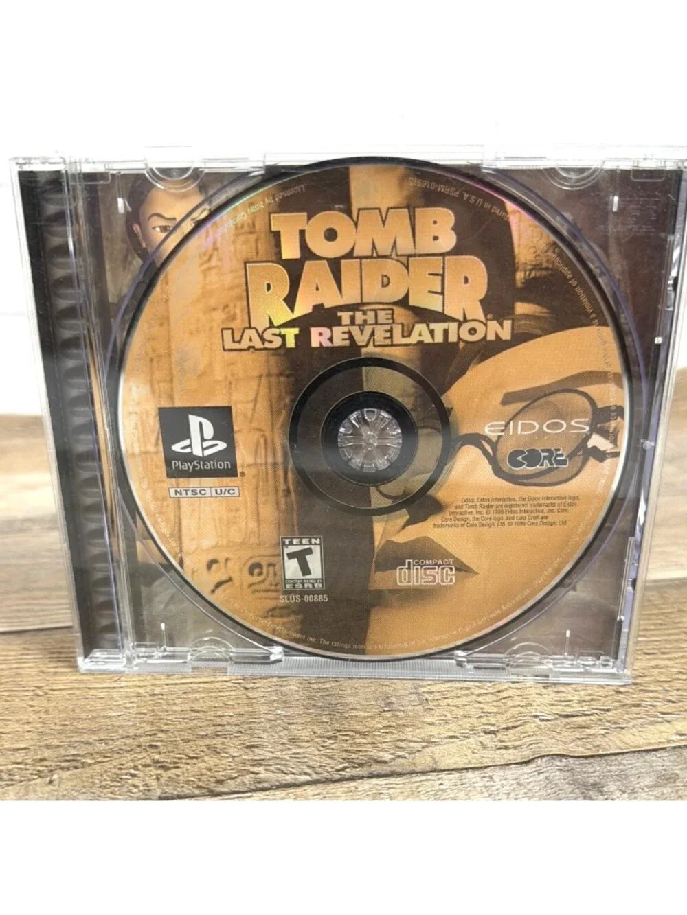 Vintage Black Label Tomb Raider Last Revelation PlayStation PS1 Game Tested READ